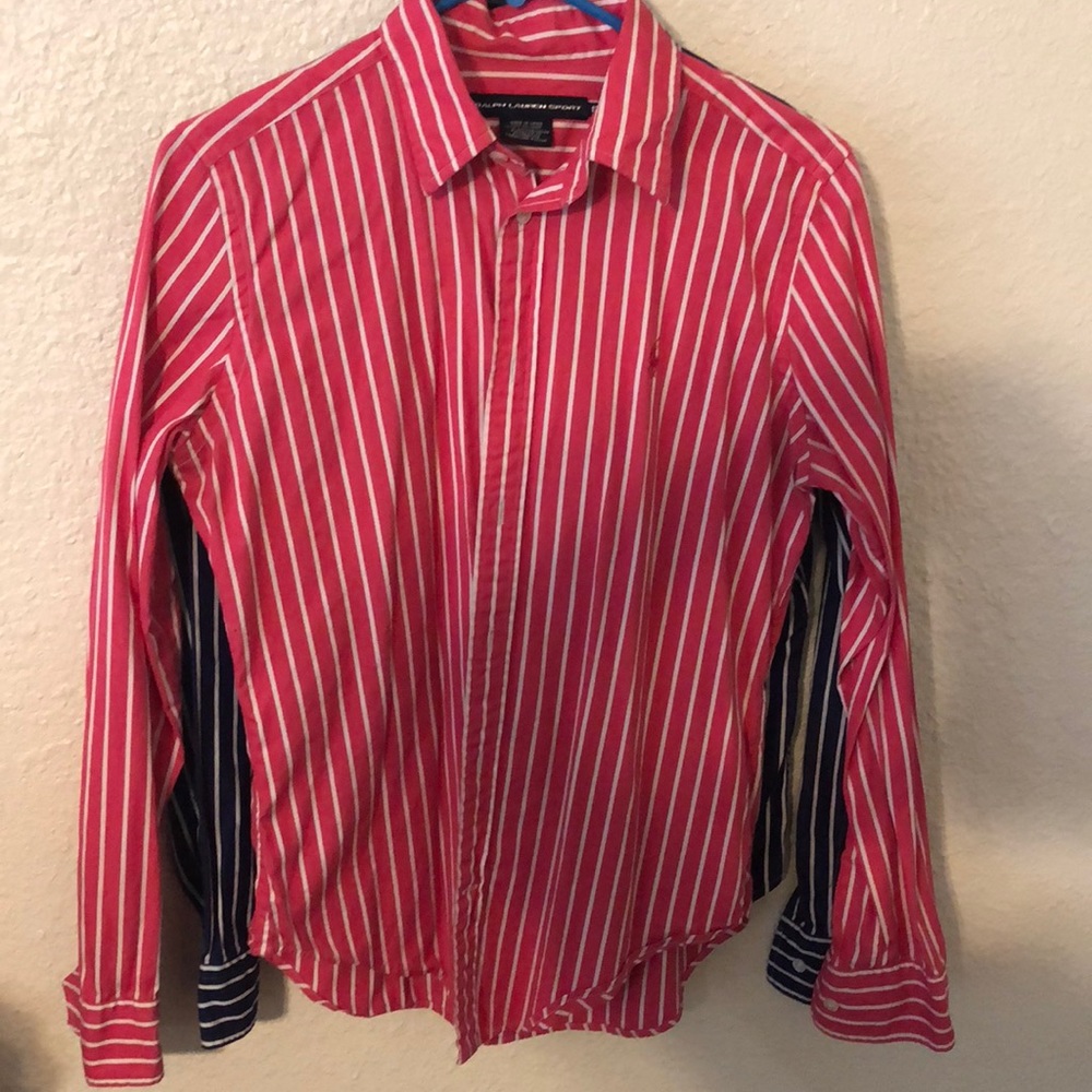 Ralph Lauren pink shirt
